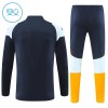 Real Madrid Training Huppari 2024-25 Neljännes Zip Navy - Lasten